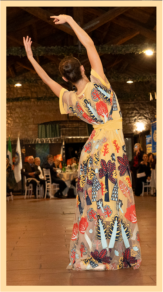 Abito lungo multicol - LIMITED EDITION