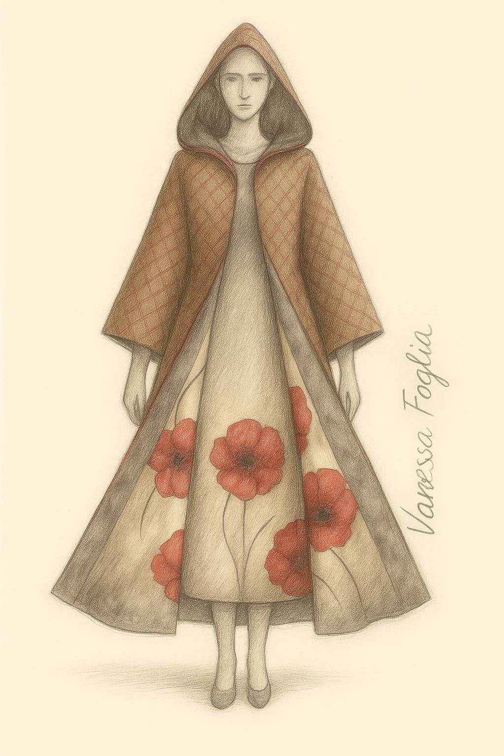 Cappotto lungo fiore - LIMITED EDITION - VENDUTO