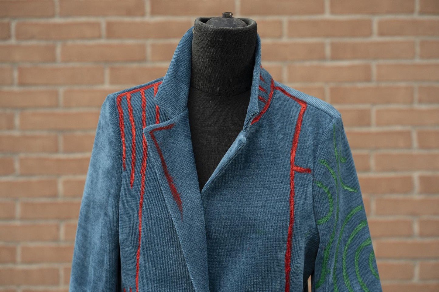 Giacca quadro blu rossa - LIMITED EDITION