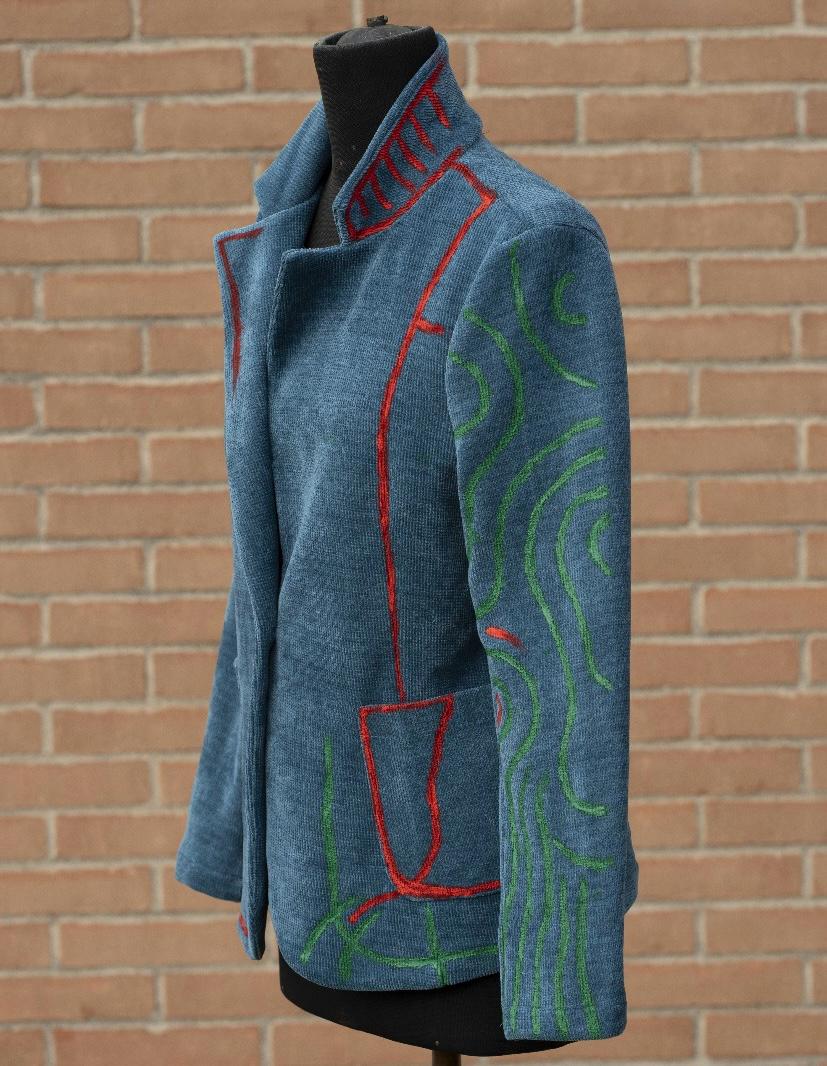 Giacca quadro blu rossa - LIMITED EDITION