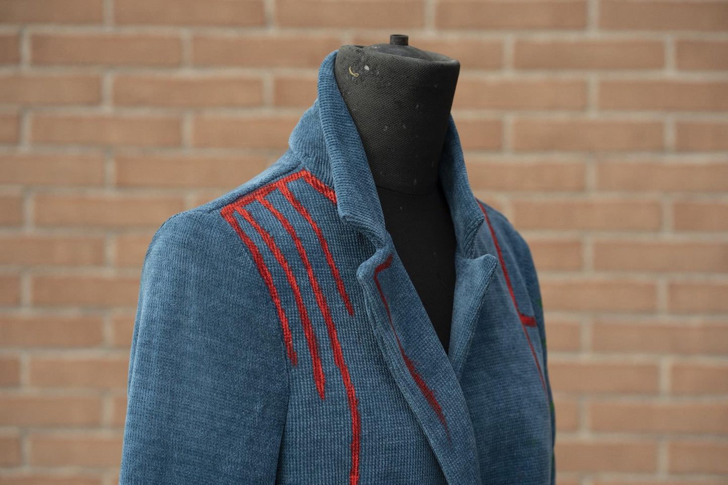 Giacca quadro blu rossa - LIMITED EDITION