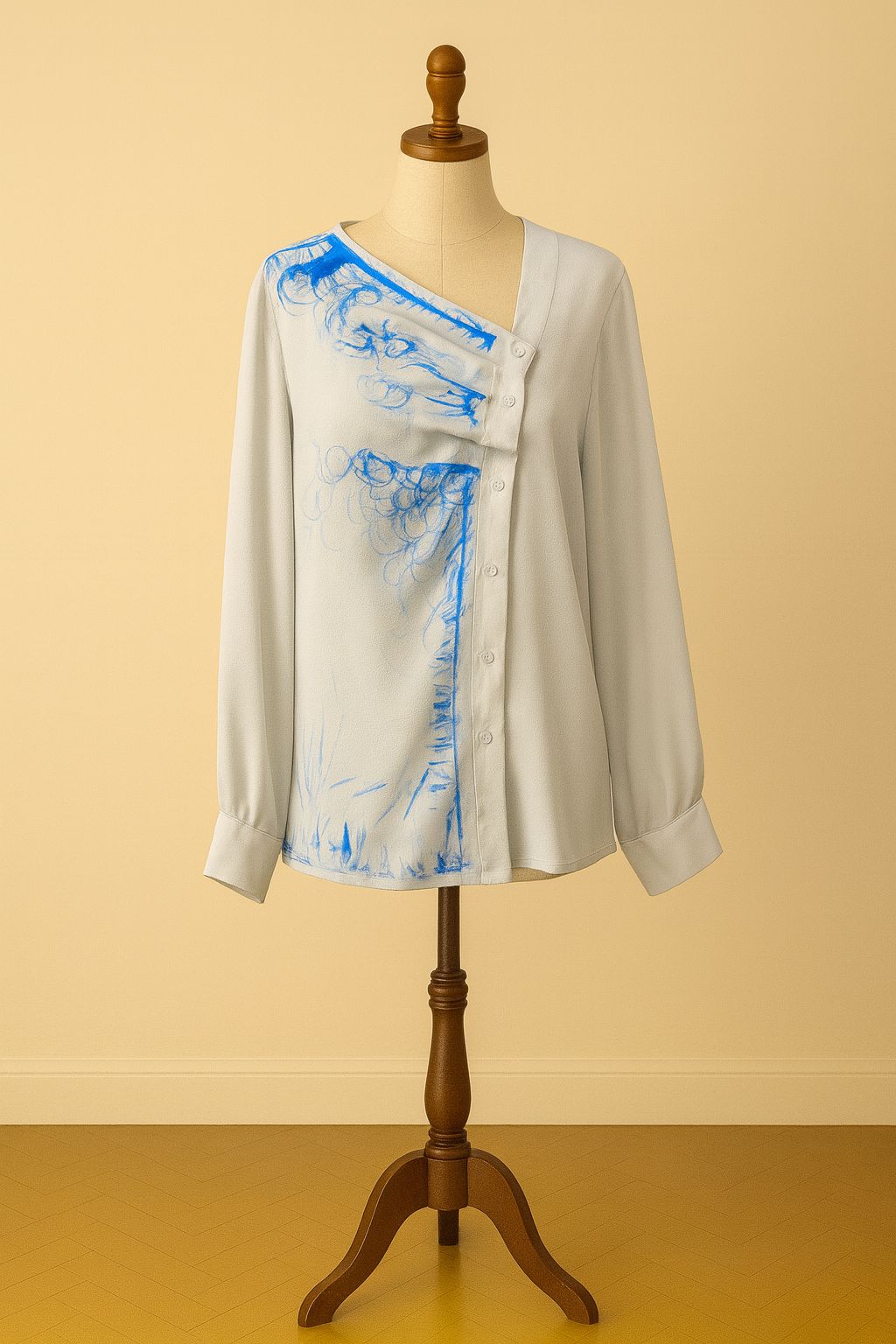 Camicia quadro bianca blu - LIMITED EDITION