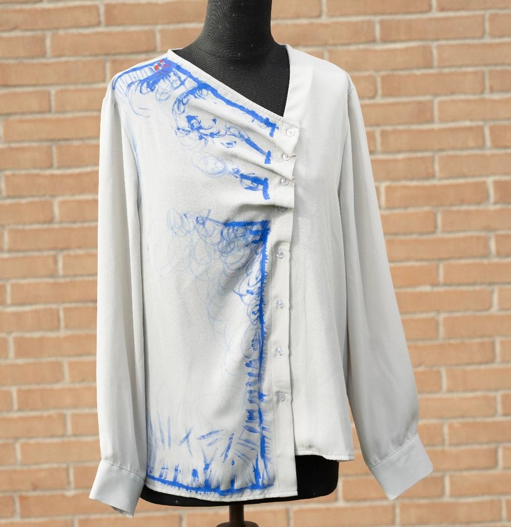 Camicia quadro bianca blu - LIMITED EDITION